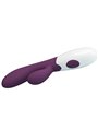 Pretty Love Alvis - Vibratore Rabbit per Punto G e Clitoride Viola