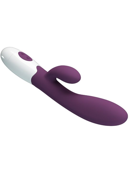 Pretty Love Alvis - Vibratore Rabbit per Punto G e Clitoride Viola