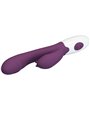 Pretty Love - Andre Rabbit Vibrator & G-Point Stimulator Purple