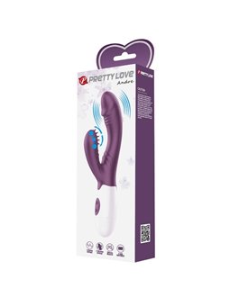 Pretty Love Andre - Vibratore Rabbit per Punto G e Clitoride Viola
