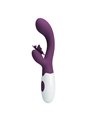 Pretty Love Butterfly Kiss - Vibratore Rabbit per Punto G e Clitoride Viola