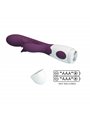 Pretty Love Butterfly Kiss - Vibratore Rabbit per Punto G e Clitoride Viola