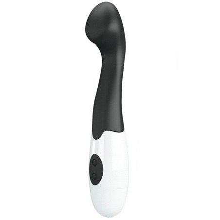 Pretty Love Charles - Vibratore Punto G in Silicone Nero 30 Funzioni