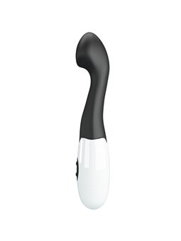 Pretty Love Charles - Vibratore Punto G in Silicone Nero 30 Funzioni