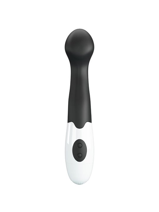 Pretty Love Charles - Vibratore Punto G in Silicone Nero 30 Funzioni