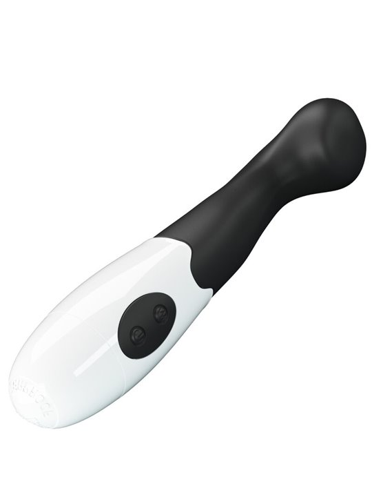 Pretty Love Charles - Vibratore Punto G in Silicone Nero 30 Funzioni