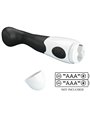 Pretty Love Charles - Vibratore Punto G in Silicone Nero 30 Funzioni