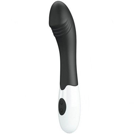 Pretty Love Elemental - Vibratore Punto G in Silicone Nero 30 Funzioni
