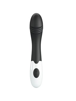 Pretty Love Elemental - Vibratore Punto G in Silicone Nero 30 Funzioni