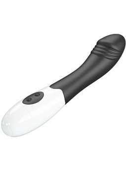 Pretty Love Elemental - Vibratore Punto G in Silicone Nero 30 Funzioni