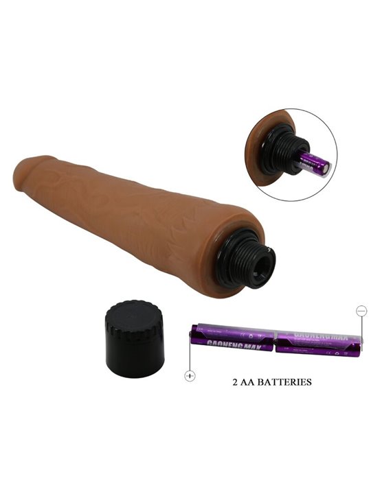 Pretty Love - Alfredo Realistic Vibrator 21.5 Cm -O- 4 Cm