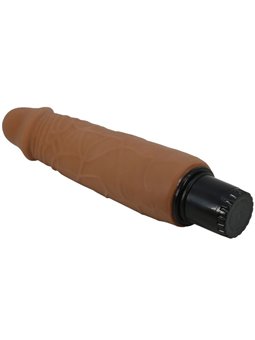 Pretty Love Waldorf - Vibratore Realistico in Silicone Marrone 18 Cm