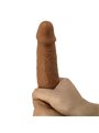 Pretty Love Waldorf - Vibratore Realistico in Silicone Marrone 18 Cm
