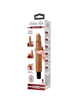 Pretty Love Waldorf - Vibratore Realistico in Silicone Marrone 18 Cm