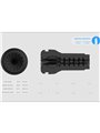 Kiiroo Feel Pocket - Masturbatore Maschile Tascabile in Silicone Morbido