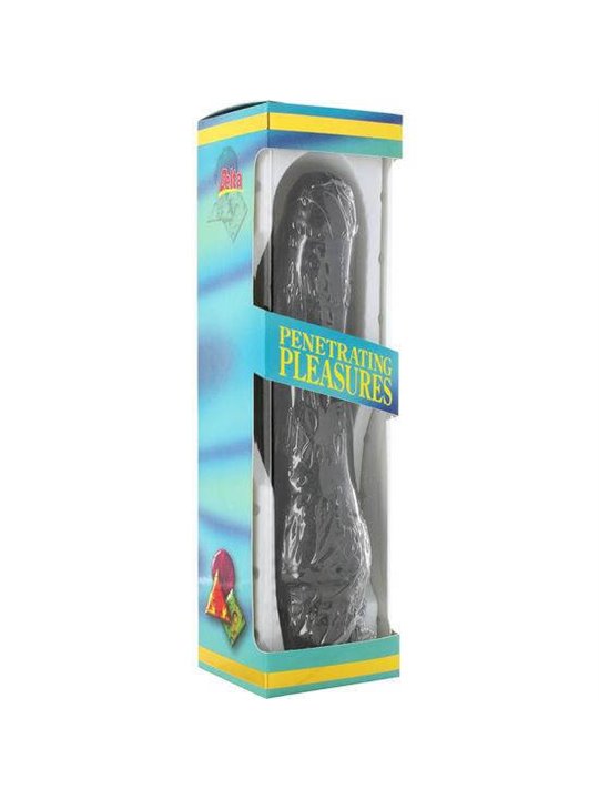 Sevencreations Vinil P-Shape Vibrator Black,