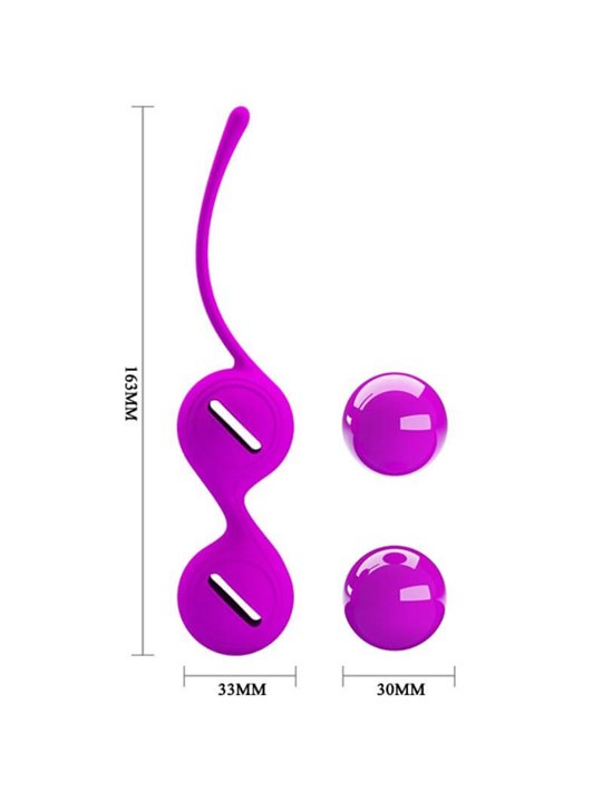 Pretty Love Orgasmic Balls Kegel Tighten Up i Purple