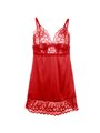 Subblime - Satin Babydoll With Lace Red S/M
