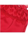 Subblime - Satin Babydoll With Lace Red S/M