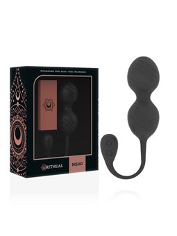 Rithual - Nisha Rechargeable Kegel Balls Black