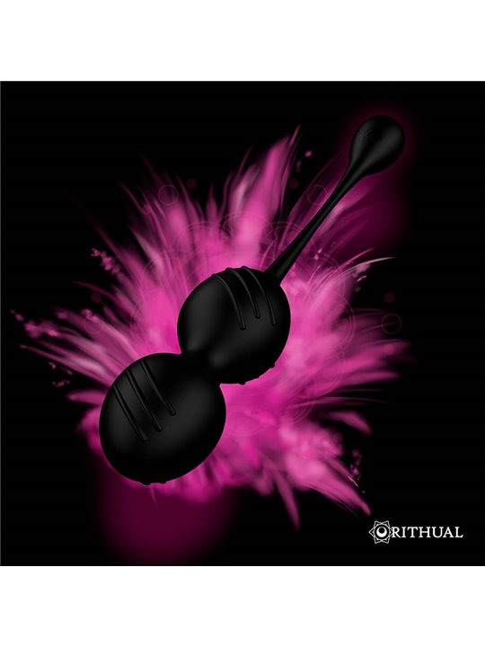 Rithual - Nisha Rechargeable Kegel Balls Black