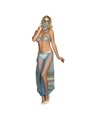 Subblime - India Style Blue Lingerie Set L/XL
