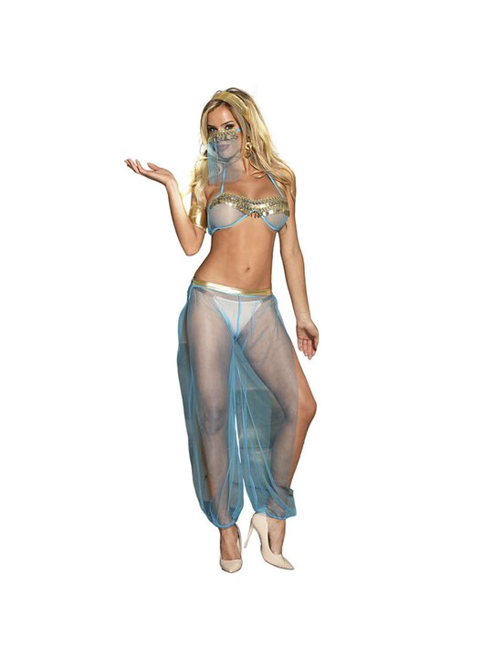 Subblime - India Style Blue Lingerie Set L/XL