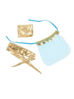 Subblime - Set di Lingerie Blu Stile India Taglia L/XL