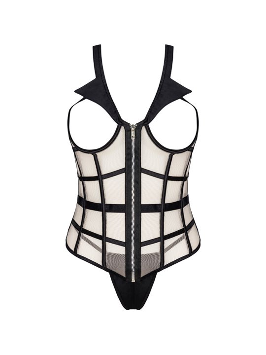 Livco Corsetti Laura LC 20215 - Corsetto Sensuale e Perizoma Abbinato S/M