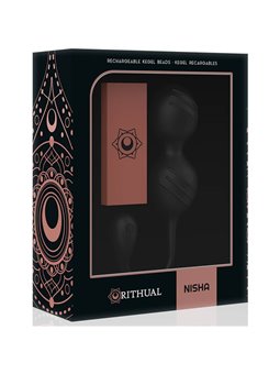 Rithual - Nisha Rechargeable Kegel Balls Black