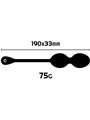 Rithual - Nisha Rechargeable Kegel Balls Black