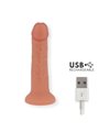 Oninder - Large Bogotà Vibrator Dildo 9 Speeds Natural 22 Cm -O- 4.5 Cm - Free App