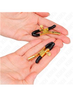 Kink - Gold Nipple Clamps 6 Cm