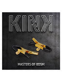 Kink - Gold Nipple Clamps 6 Cm