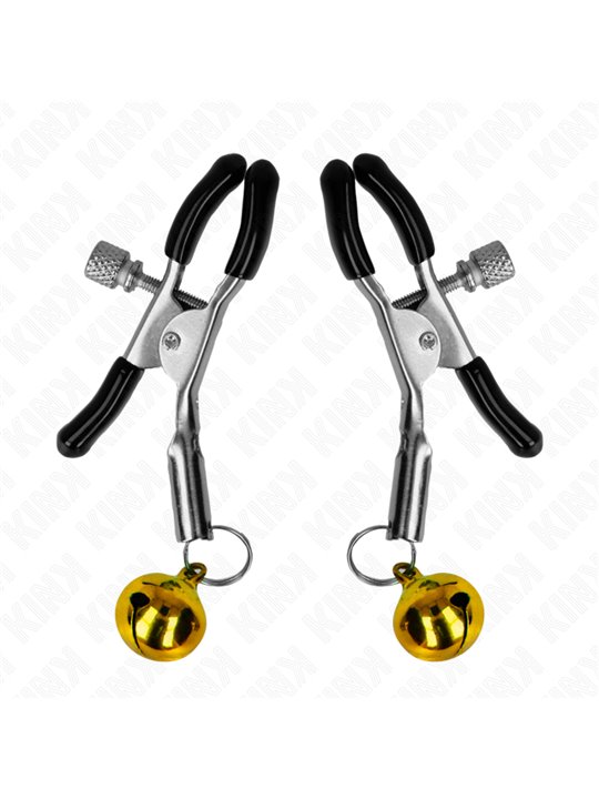 Kink - Gold Single Bell Nipple Clamp 6 Cm