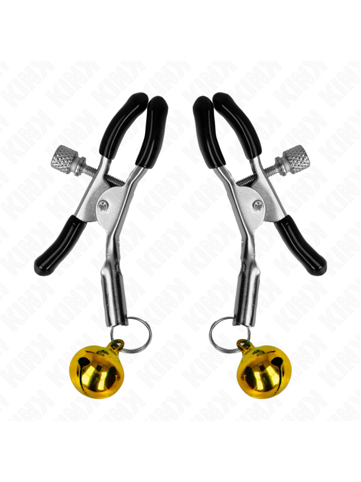 Kink - Gold Single Bell Nipple Clamp 6 Cm