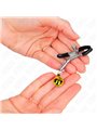 Kink - Gold Single Bell Nipple Clamp 6 Cm