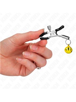 Kink - Gold Single Bell Nipple Clamp 6 Cm