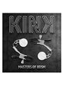 Kink - Morsetti a Vite per Capezzoli Colore Argento con Perline di Vetro 6 Cm