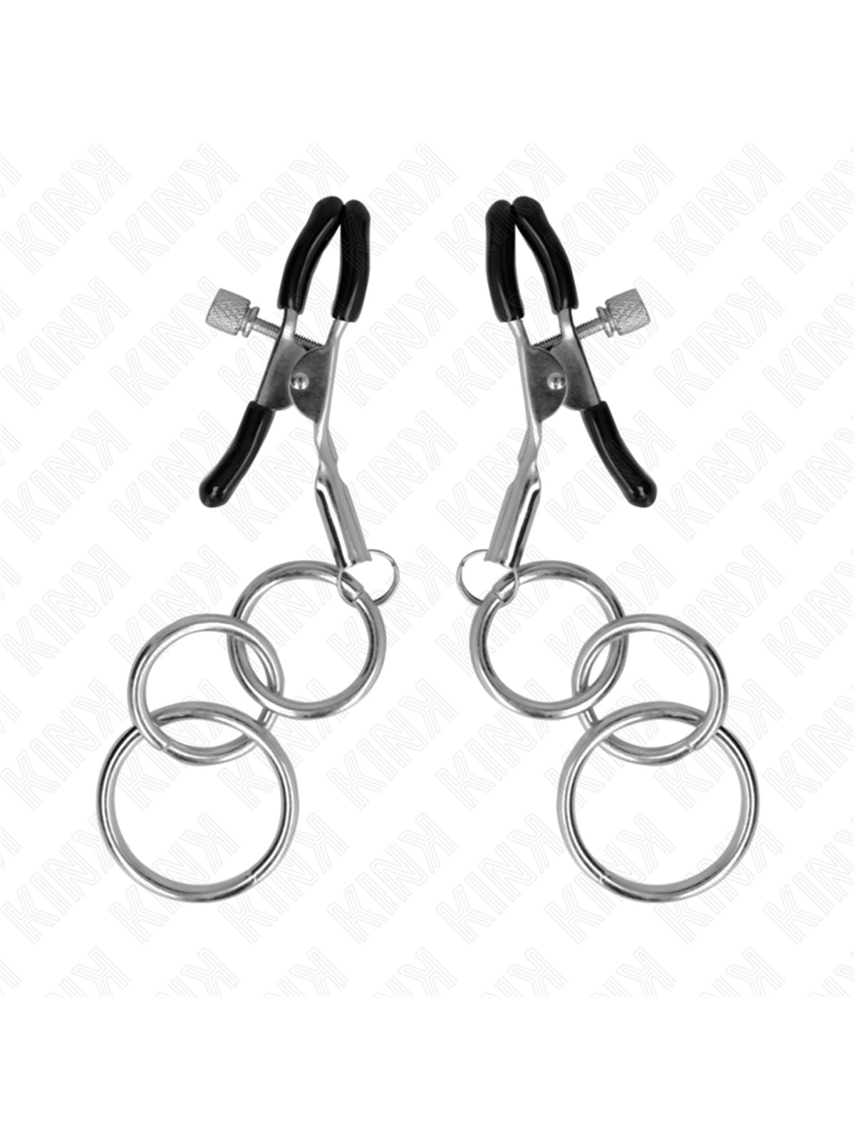 Kink - 3 O-Ring Nipple Clamp 6 Cm