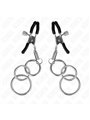 Kink - 3 O-Ring Nipple Clamp 6 Cm