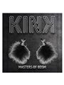 Kink - Morsetti a Vite per Capezzoli con Piume Nere 7 Cm