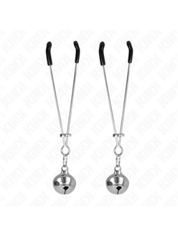 Kink - Thin Bell Nipple Clamps Silver 7 Cm
