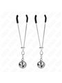 Kink - Thin Bell Nipple Clamps Silver 7 Cm