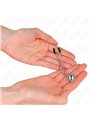 Kink - Thin Bell Nipple Clamps Silver 7 Cm