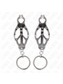 Kink - Pinze per Capezzoli con Anello Colore Argento