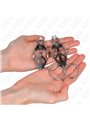 Kink - Pinze per Capezzoli con Anello Colore Argento