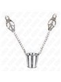 Kink - Nipple Clamps With A Bucket Silver