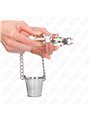 Kink - Nipple Clamps With A Bucket Silver