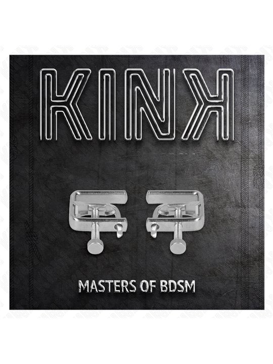 Kink - Morsetti a Vite per Capezzoli a Forma di Morsa